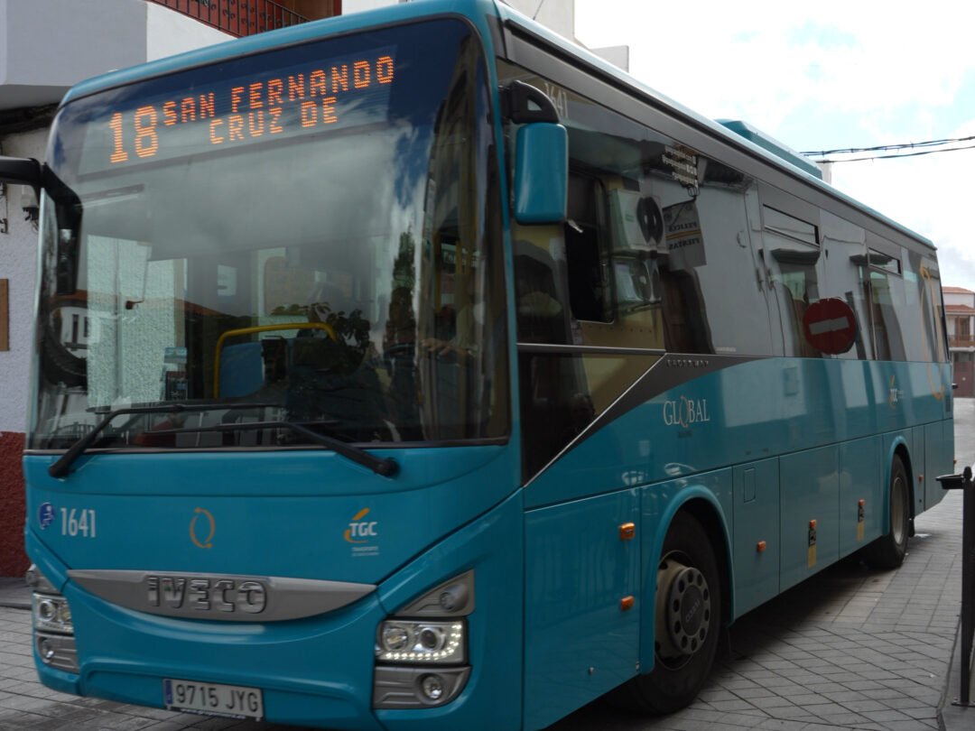 Guaguas Global Bus in San Bartolomé de Tirajana